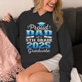 Proud Dad Of 5th Grade Graduate 2025 Elementary Graduation Unisex Hoodie