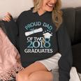 Proud Dad Of Two 2018 Graduates Twin Dads Graduation Unisex Hoodie