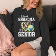 Proud Grandma Of A 2026 Senior Volleyball Graduation Leopard Unisex Hoodie