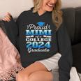 Proud Mimi Of 2024 College Graduate Family 24 Graduation Unisex Hoodie
