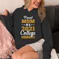 Proud Mom Of A 2021 College Graduate Senior Graduation Unisex Hoodie