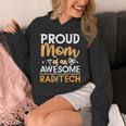 Proud Mom Of An Awesome Rad Tech Graduation Matching Family Unisex Hoodie