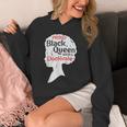 Proud Queen Shirt PhD Graduation Afro Doctorate Unisex Hoodie