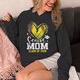 Proud Senior Mom Class Of 2026 Softball Graduation Heart Unisex Hoodie