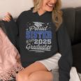 Proud Sister Of Two Class Of 2025 Graduates Twins Graduation Unisex Hoodie