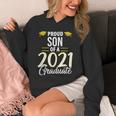 Proud Son Of A 2021 Graduate Graduation Clothes MBA PhD Unisex Hoodie