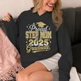 Proud Step Mom Of A Class Of 2025 Graduate Senior Graduation Unisex Hoodie