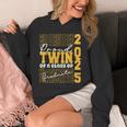 Proud Twin Of a 2025 Graduate Grad Prom Graduation Squad 25 Unisex Hoodie