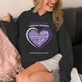 Purple In Memory Of My Grandpa Pancreatic Cancer Awareness Unisex Hoodie Purple In Memory Of My Grandpa Pancreatic Cancer Awareness Unisex Hoodie