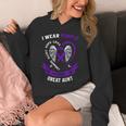 Purple In Memory Of Great Aunt Pancreatic Cancer Awareness Unisex Hoodie Purple In Memory Of Great Aunt Pancreatic Cancer Awareness Unisex Hoodie