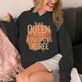 Queen Associate Degree Afrocentric GraduationShirt Unisex Hoodie
