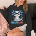 I Read Alotl Cute Axolotl Reading Book Lover Unisex Hoodie