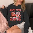 Read Your Heart Out Valentine Reading Book Girl Kid Teacher Unisex Hoodie Read Your Heart Out Valentine Reading Book Girl Kid Teacher Unisex Hoodie