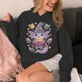 ReadsALOTL Cute Axolotl Book Lover Unisex Hoodie ReadsALOTL Cute Axolotl Book Lover Unisex Hoodie
