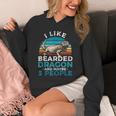 Retro Bearded Dragon Introvert For Lizard Lovers Unisex Hoodie Retro Bearded Dragon Introvert For Lizard Lovers Unisex Hoodie