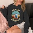 Retro Cassette Player Never Forget Nostalgia Vintage Unisex Hoodie