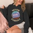 Retro Pager Never Forget Nostalgia Vintage Unisex Hoodie