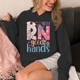 You RN Good Hands Cute Nurse Nursing Student Graduation Unisex Hoodie