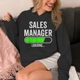 Sales Manager Loading Graduation Graduate New Job Unisex Hoodie