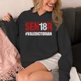 Senior 2018 Valedictorian School Colors Graduation Unisex Hoodie