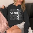 Senior 2024 Graduation Graduate Class Of 2024 Women Boy Girl Unisex Hoodie