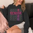 Senior 2026 Class Of 2026 Graduation 2026 Pink Girl Women Unisex Hoodie