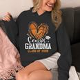 Senior Grandma Class Of 2026 Basketball Graduation Heart Unisex Hoodie