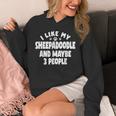 Sheepadoodle Fur Parent Sheeppoo Lover Dog Owner Introvert Unisex Hoodie
