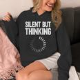 Silent But Thinking Introvert Unisex Hoodie Silent But Thinking Introvert Unisex Hoodie