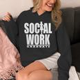 Social Work Graduate TShirt College Graduation Unisex Hoodie