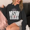 Social Work MSW Graduation Masters Degree Worker 2020 Unisex Hoodie