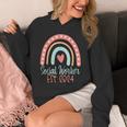 Social Worker Work MSW BSW Graduation 2024 Masters Degree Unisex Hoodie