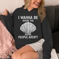 Solitude Introverts I Wanna Be Where The People Aren't Unisex Hoodie Solitude Introverts I Wanna Be Where The People Aren't Unisex Hoodie