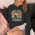 Sorry I Can't I'm Booked Reading For Cat Lover For Men Women Unisex Hoodie Sorry I Can't I'm Booked Reading For Cat Lover For Men Women Unisex Hoodie