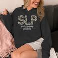 Speech Therapy Graduation For CCC-SLP Therapist Unisex Hoodie