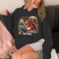 Squirrel Reading a Book Lover Bookworm Unisex Hoodie