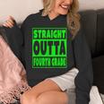 Straight Outta Fourth Grade Graduation Class Unisex Hoodie