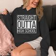 Straight Outta High School Senior Graduation Unisex Hoodie