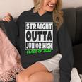 Straight Outta Junior High School Class Of 2022 Graduation Unisex Hoodie