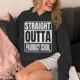 Straight Outta Pharmacy School Class 2025 Pharma Graduation Unisex Hoodie