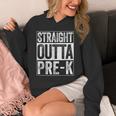 Straight Outta Pre-K Shirt Preschool Boy Girl Graduation Unisex Hoodie