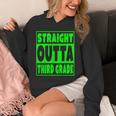 Straight Outta Third Grade Graduation Class Unisex Hoodie