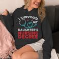 I Survived My Daughter's Nurse Degree School Graduation Unisex Hoodie