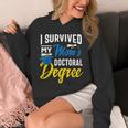 i Survived My Moms Doctoral Degree Graduation Gifts Unisex Hoodie