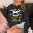 i Survived My Mom's EdD Dissertation Graduation Mom EdD Unisex Hoodie