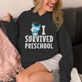 I Survived PreSchool Graduation Kids Owl Grad Shirt Unisex Hoodie