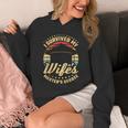 Survived My Wife's Master's Degree College Graduation Unisex Hoodie