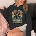 I Survived My Wife's Nursing Degree Nursing Graduation Unisex Hoodie