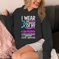 Teal & Purple In Memory Of My Girlfriend Suicide Prevention Unisex Hoodie Teal & Purple In Memory Of My Girlfriend Suicide Prevention Unisex Hoodie