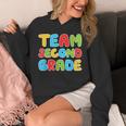 Team Second Grade Shirt 2nd Grade Back To School Graduation Unisex Hoodie
